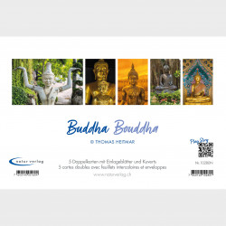 Doppelkartenserie Buddha