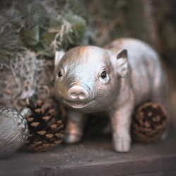Weihnachtliches Schweinchen