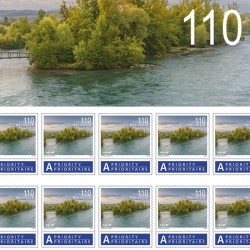 Briefmarken CHF 1.10 «Aare»