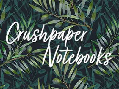 Crushpaper Notebook  - Umweltfreundlich und doch farbig